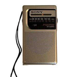 Sony ICF-S10MK2 AM/FM Pocket Radio - MINT Condition - Tested & Working